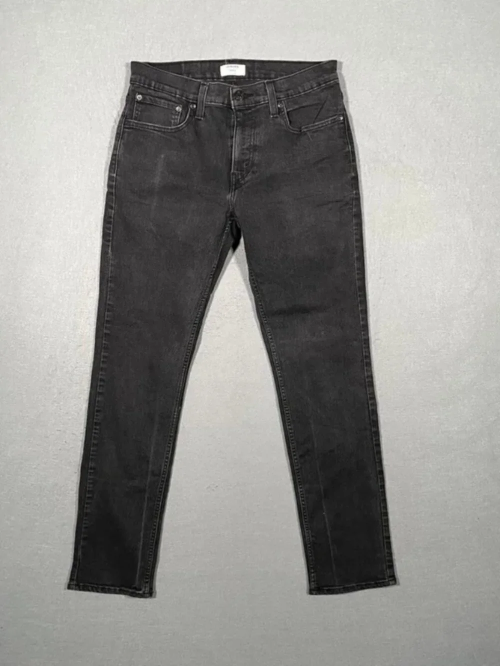 Levi’s Denizen Dark Grey Denim Jeans Vintage Mens W32 L32